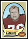 1970 Topps #188 Charles Long Boston Patriots NR-MINT SET BREAK!