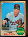 1968 Topps  #231 Dave Baldwin