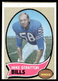 1970 Topps #252 Mike Stratton Buffalo Bills VG-VGEX SET BREAK!