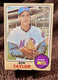 1968 RON TAYLOR TOPPS #421 METS