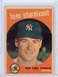 1959 TOPPS TOM STURDIVANT #471 NEW YORK YANKEES AS SHOWN FREE COMBINED SHIPPING