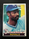 1979 Topps Willie Wilson #409 Kansas City Royals Rookie Card RC NM