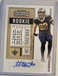 ADAM TRAUTMAN 2020 PANINI CONTENDERS ROOKIE TICKET AUTO RC #184 Saints EW2