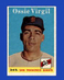 1958 Topps Set-Break #107 Ossie Virgil EX-EXMINT *GMCARDS*