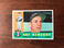 1960 Topps, #252 Ray Herbert, GD (writing on back)