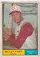 1961 TOPPS WALLY POST CINCINNATI REDS #378 (REVIEW PICS) (VG-EX) - 600