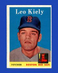 1958 Topps Set-Break #204 Leo Kiely EX-EXMINT *GMCARDS*