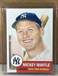 2021 TOPPS LIVING SET #407 MICKEY MANTLE NEW YORK YANKEES HOF 