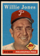 1958 Topps Willie Jones #181 NrMint