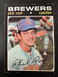 1971 Topps Phil Roof #22 Milwaukee Brewers EX