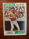 1974 Topps Deron Johnson #312 Oakland Athletics 