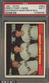 1961 Topps SETBREAK #383 Frisco First Liners PSA 7 NM