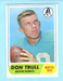 1968 TOPPS FOOTBALL #176 DON TRULL BOSTON PATRIOTS NM