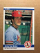 1984 Andy Van Slyke St. Louis Cardinals Fleer Rookie Card #339