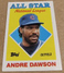 1988 Topps #401 Andre Dawson HOF 