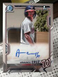 2021 Bowman Chrome Prospect Auto Armando Cruz #CPA-AC Auto