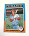 1975 Topps Baseball Jay Johnstone card #242 Philadelphia Phillies