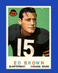 1959 Topps Set-Break #137 Ed Brown EX-EXMINT *GMCARDS*