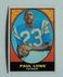 1967 Topps Football #121 Paul Lowe Chargers MINT -