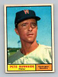 1961 Topps #507 Pete Burnside FR-GD Washington Senators Baseball Card