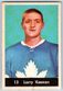 1961-62 Parkhurst Larry Keenan Rookie Card #13 Good Vintage Hockey Card