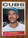 1964 Topps #252 Ken Aspromonte Cubs -sharp! color