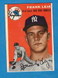 1954 Topps Frank Leja New York Yankees #175