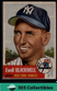 1953 Topps Ewell Blackwell #31 Baseball New York Yankees