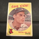 1959 Topps Baseball Card #384 Dave Sisler - Low To Mid Grade - G/VG!