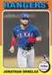 2024 Topps Heritage Jonathan Ornelas RC #421 Rangers