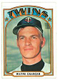 1972 Topps #545 Wayne Granger Baseball Card - Minnesota Twins