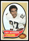 1970 Topps #205 Roy Jefferson Pittsburgh Steelers EX-EXMINT SET BREAK!