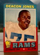 1971 Topps Football #209 Deacon Jones Los Angeles Rams