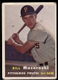 Topps 1957 Bill Mazeroski #24 RC Pittsburgh Pirates (4K13)