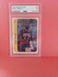 1986 Fleer Sticker Isiah Thomas #10 Detroit Pistons HOF PSA 5 Looks Nicer