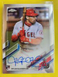 2021 Topps Chrome Rookie Autographs #RAJJ Jahmai Jones RC - Los Angeles Angels