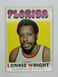 1971-72 Topps #206 Lonnie Wright (NM-MT) Vintage