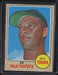 1968 Topps ED MATHEWS #58 Tigers HOF Vintage JA152