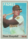 1970 Topps Baseball #639 Dave Campbell, Padres HI#