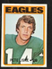 1972 Topps Football Card Pete Liske #228 EX-EXMT Range KB