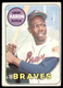 1969 Topps #100 Hank Aaron Braves *4205