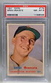 1957 Topps #179 Ernie Oravetz - Washington Senators PSA 8 NM-MT