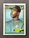 1991 Topps Desert Shield REGGIE HARRIS #177 A's