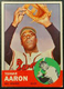 1963 TOPPS #46 TOMMIE AARON (EXCELLENT PLUS) BASEBALL CARD - MILWAUKEE BRAVES