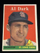 1958 Topps #125 Al Dark St. Louis Cardinals