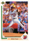 Willie Fraser 1991 UPPER DECK California Angels Baseball Collectible Cards