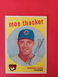 1959 Topps Moe Thacker #474 EXMNT