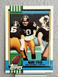 1990 Topps Tiffany Football #192 Mark Stock Pittsburgh Steelers