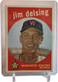 1959 Topps Jim Delsing Washington Senators Card #386 W/Top Loader - Combined S&H