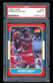 1986-87 Fleer Charles Oakley #81 PSA 9 Rookie Chicago Bulls ES5577